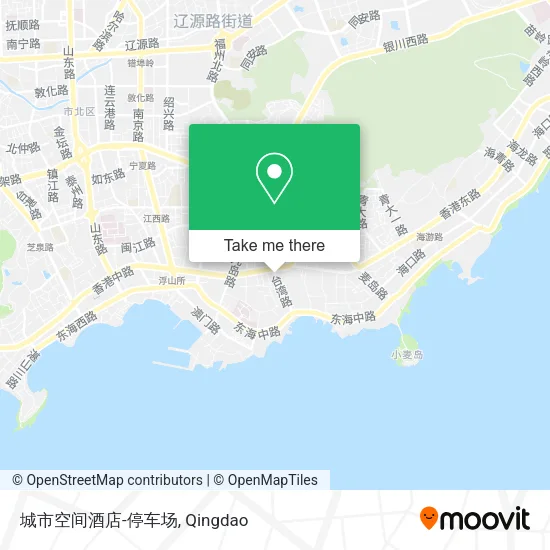 城市空间酒店-停车场 map