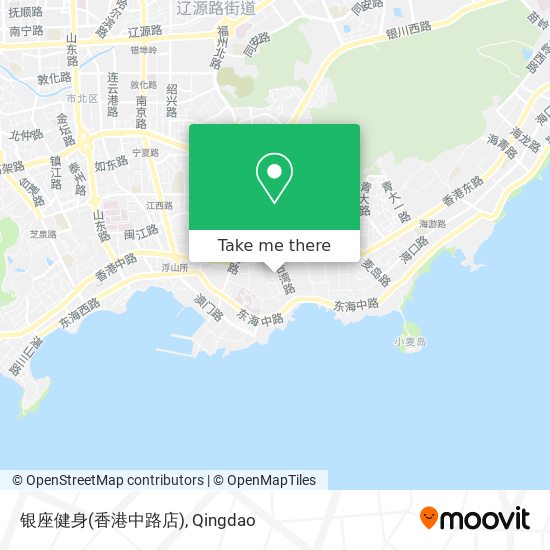 银座健身(香港中路店) map