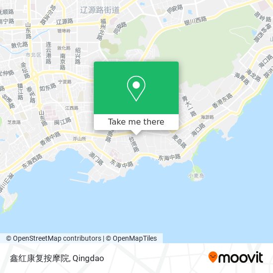 鑫红康复按摩院 map