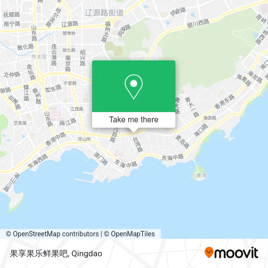 果享果乐鲜果吧 map