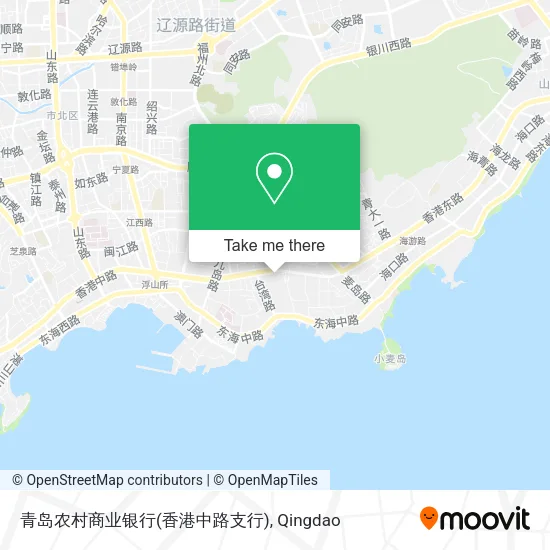 青岛农村商业银行(香港中路支行) map