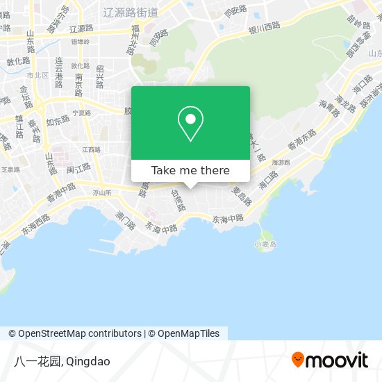 八一花园 map