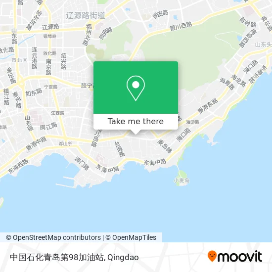中国石化青岛第98加油站 map