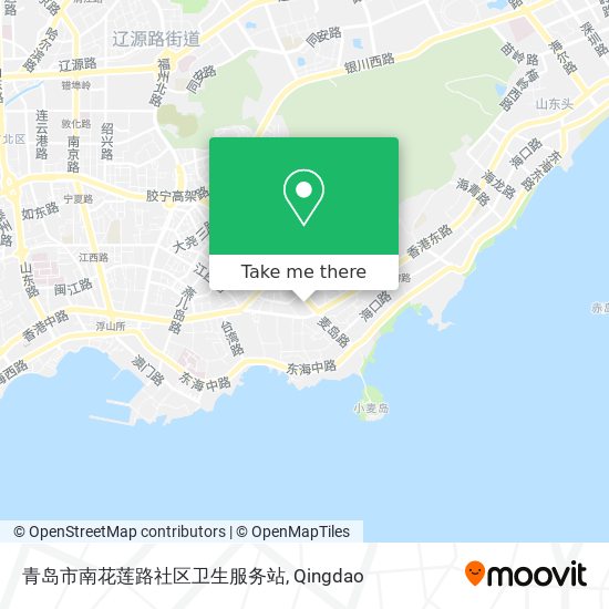 青岛市南花莲路社区卫生服务站 map