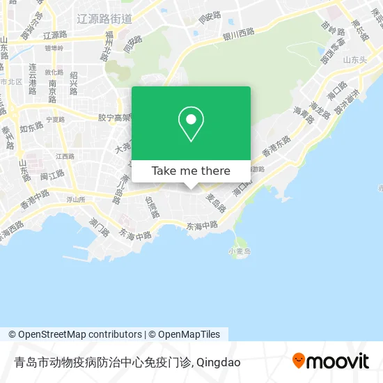 青岛市动物疫病防治中心免疫门诊 map