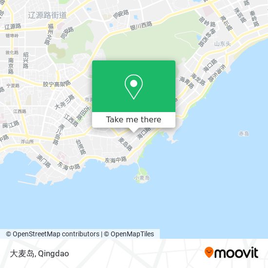 大麦岛 map