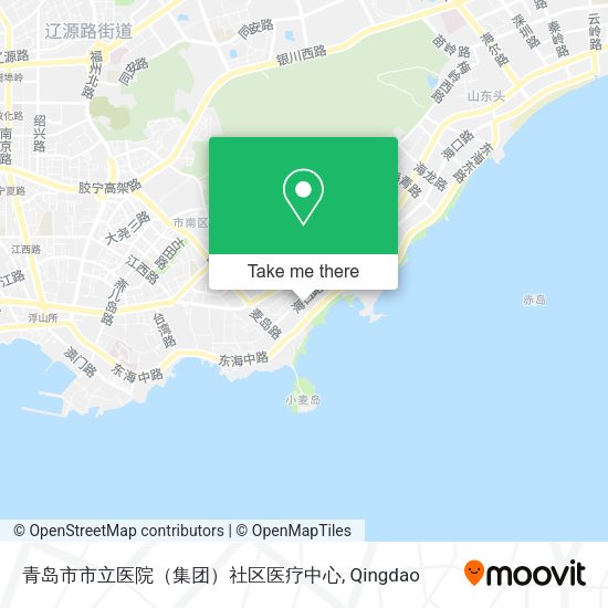 青岛市市立医院（集团）社区医疗中心 map