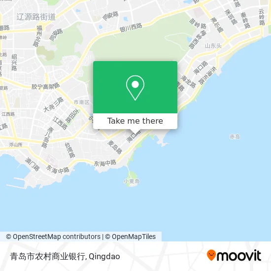 青岛市农村商业银行 map