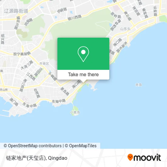 链家地产(天玺店) map