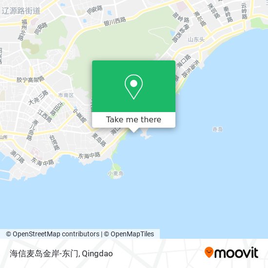海信麦岛金岸-东门 map