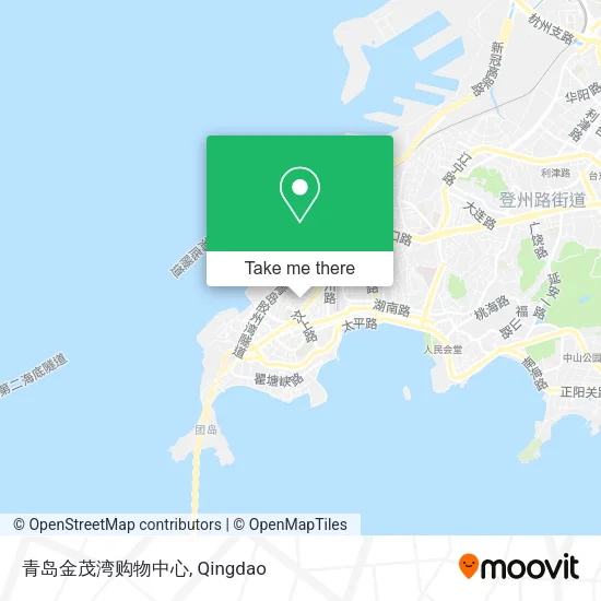 青岛金茂湾购物中心 map