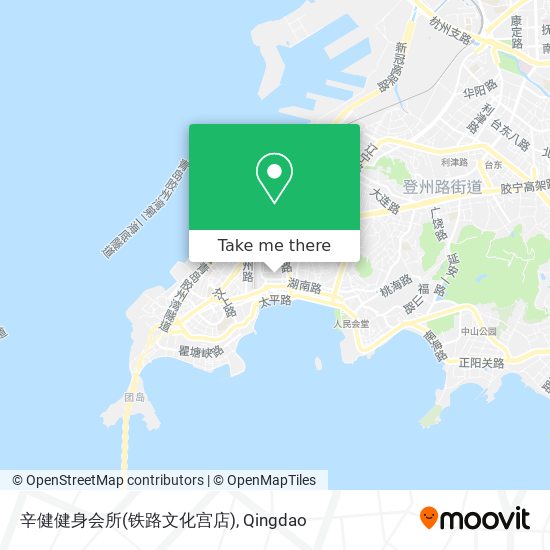 辛健健身会所(铁路文化宫店) map