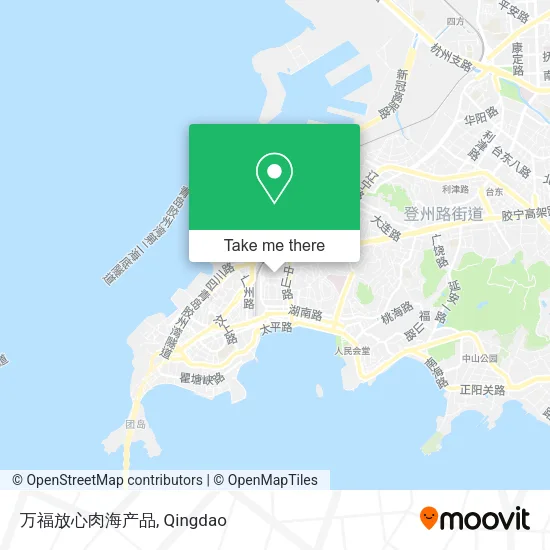 万福放心肉海产品 map