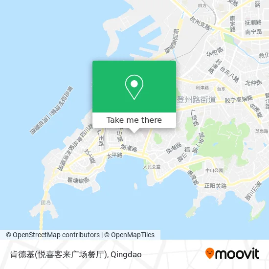 肯德基(悦喜客来广场餐厅) map