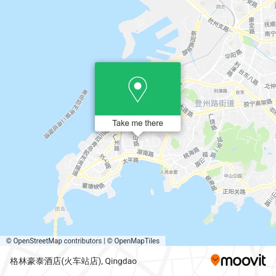 格林豪泰酒店(火车站店) map