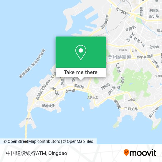 中国建设银行ATM map