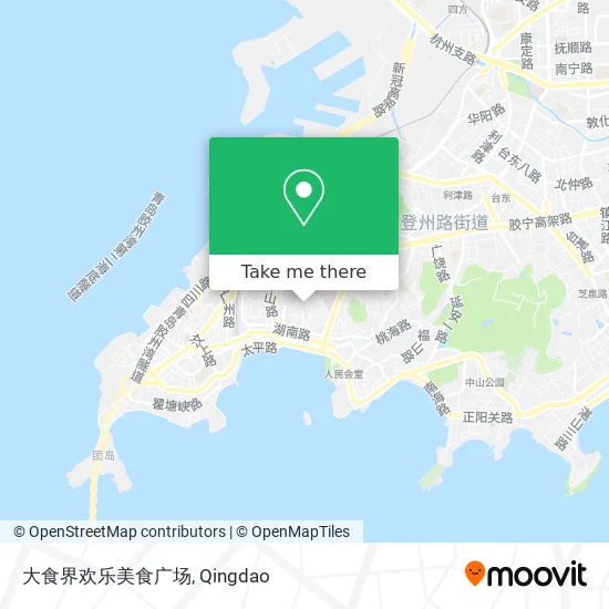 大食界欢乐美食广场 map