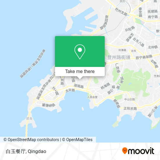 白玉餐厅 map