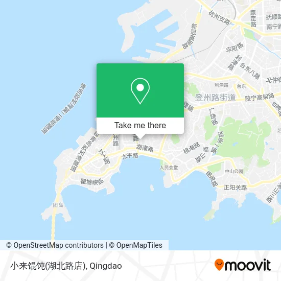 小来馄饨(湖北路店) map
