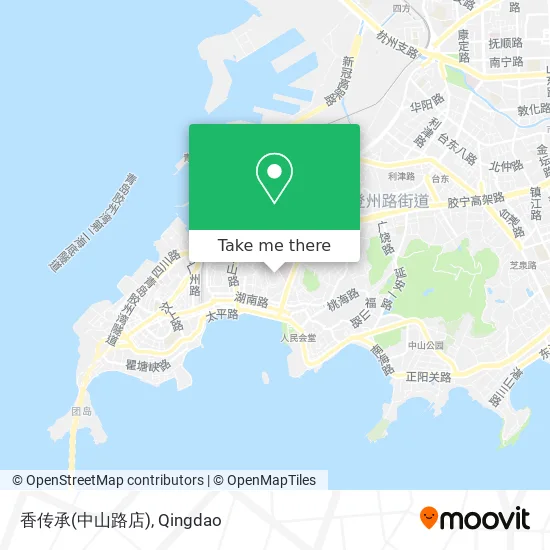 香传承(中山路店) map