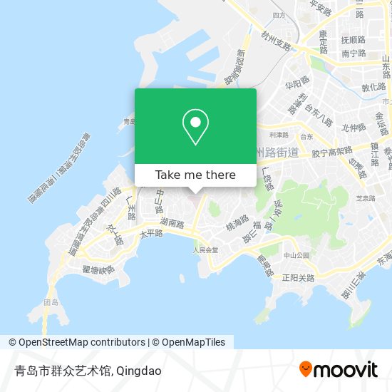 青岛市群众艺术馆 map