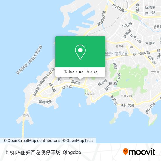 坤如玛丽妇产总院停车场 map