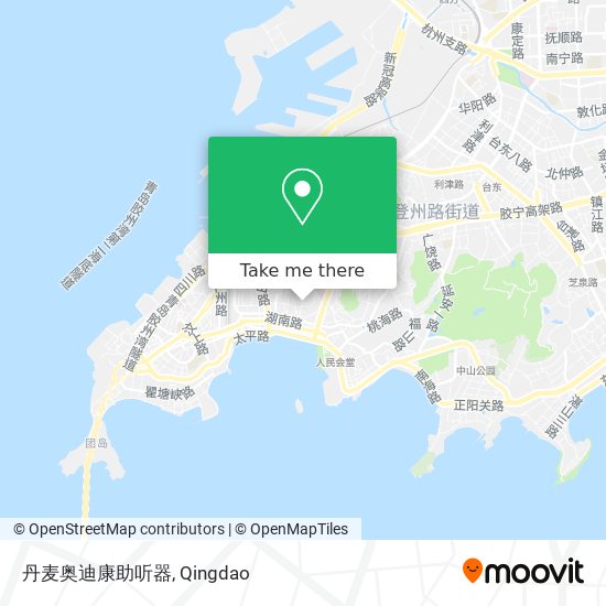 丹麦奥迪康助听器 map