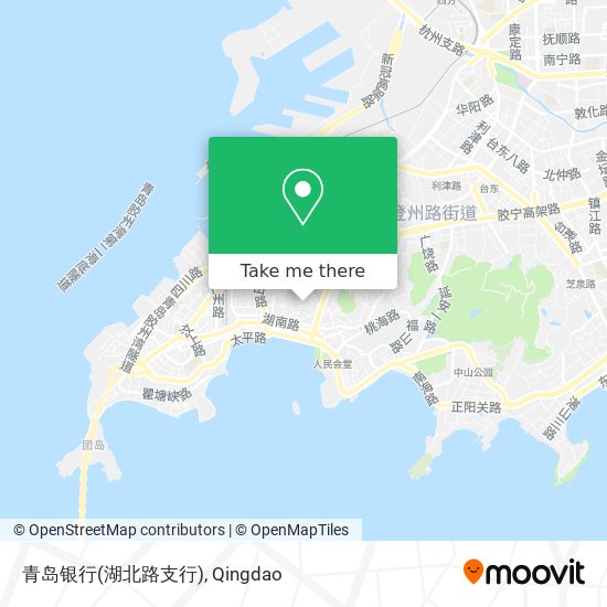 青岛银行(湖北路支行) map