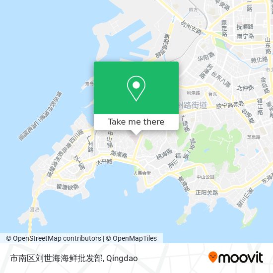 市南区刘世海海鲜批发部 map