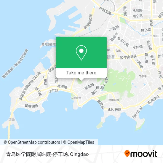 青岛医学院附属医院-停车场 map