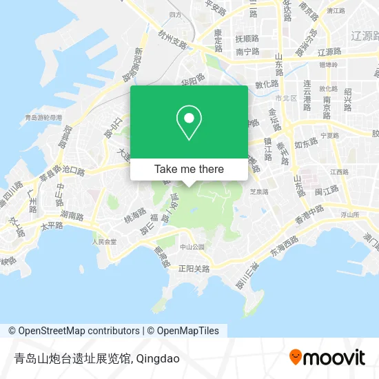 青岛山炮台遗址展览馆 map