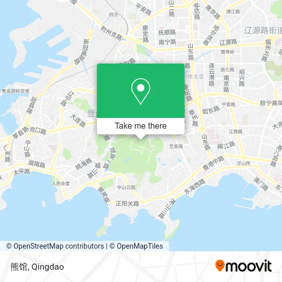 熊馆 map