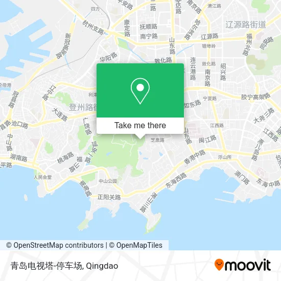 青岛电视塔-停车场 map