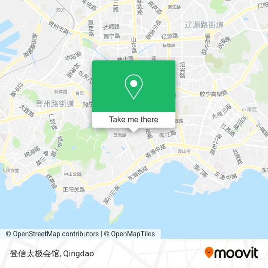 登信太极会馆 map