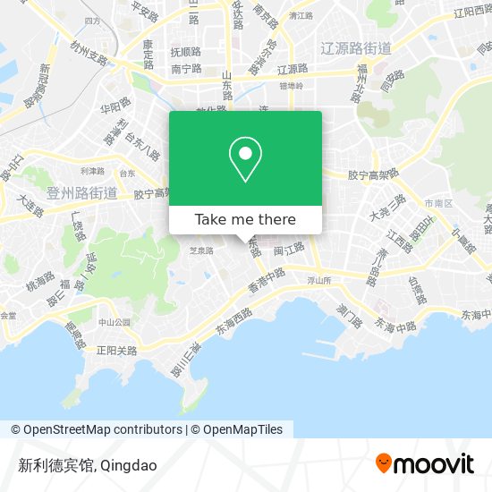 新利德宾馆 map