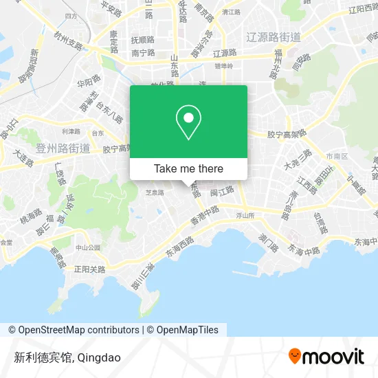 新利德宾馆 map