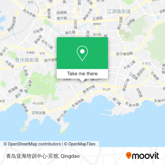 青岛亚海培训中心-宾馆 map