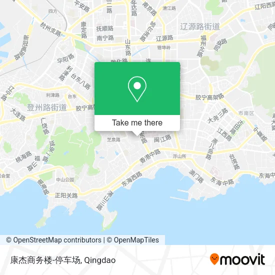康杰商务楼-停车场 map