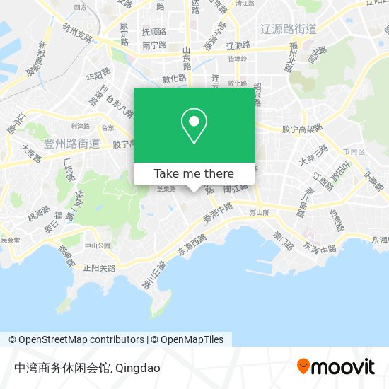 中湾商务休闲会馆 map