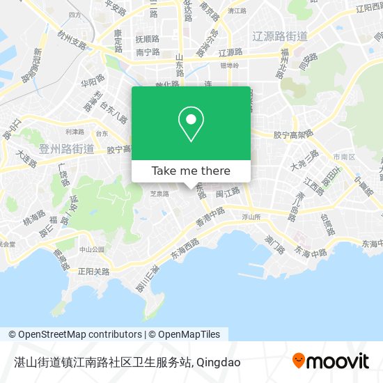 湛山街道镇江南路社区卫生服务站 map