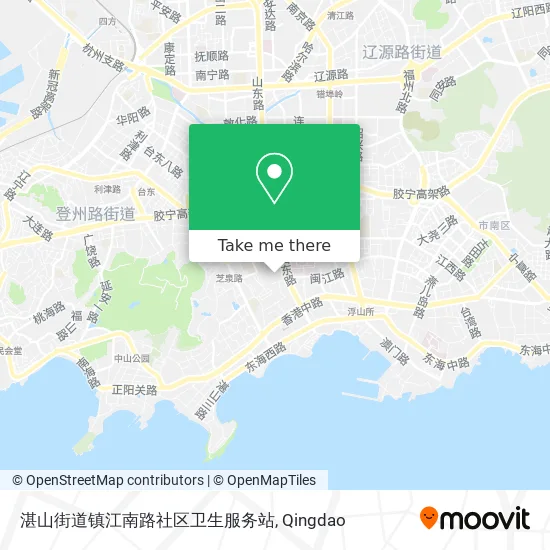 湛山街道镇江南路社区卫生服务站 map
