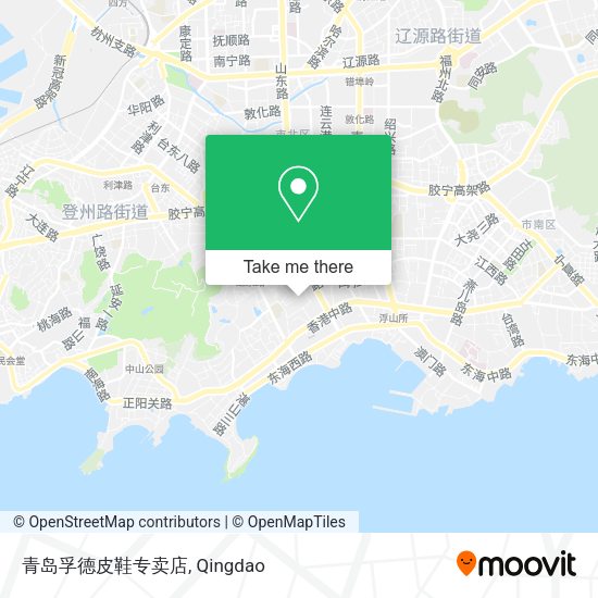 青岛孚德皮鞋专卖店 map