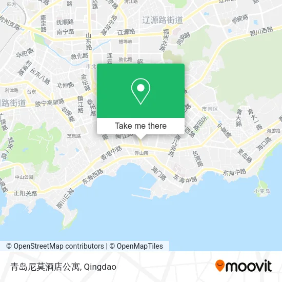 青岛尼莫酒店公寓 map