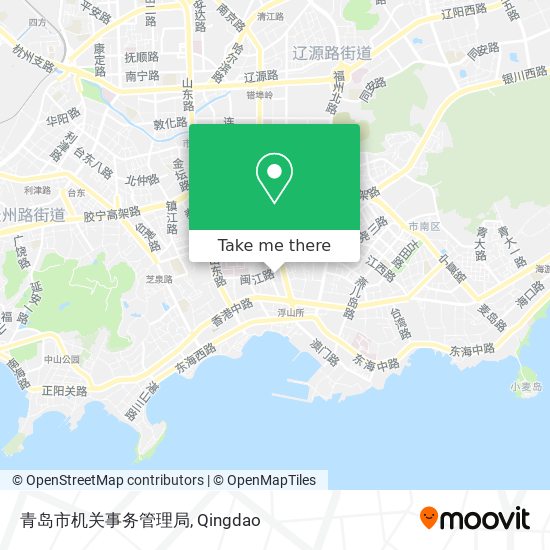 青岛市机关事务管理局 map