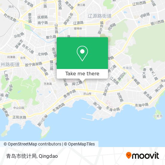 青岛市统计局 map