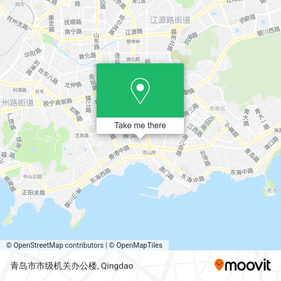 青岛市市级机关办公楼 map