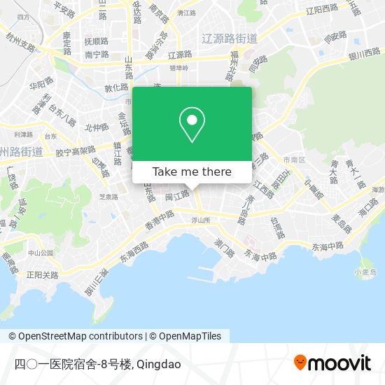 四〇一医院宿舍-8号楼 map