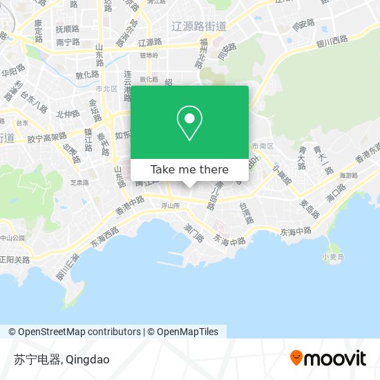 苏宁电器 map