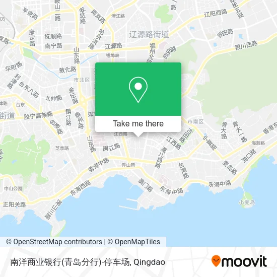 南洋商业银行(青岛分行)-停车场 map