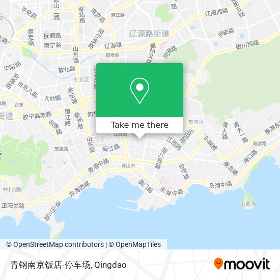 青钢南京饭店-停车场 map